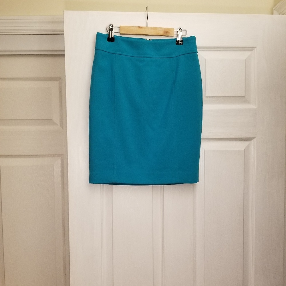 💛2 for $20 Loft Aquamarine Pencil Skirt 00P